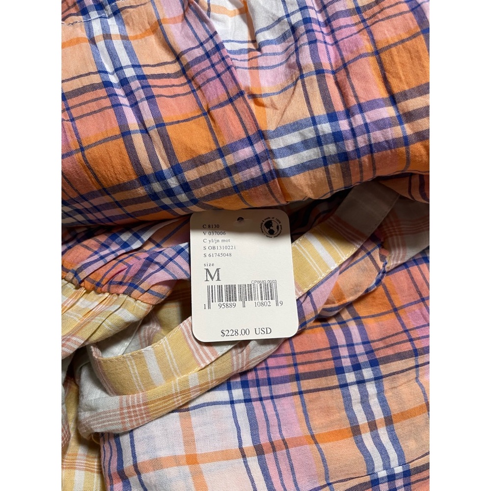 Free People Serendipity 2-piece Plaid Maxi Dress and Shorts Set. NWT SZ S and M - Picture 9 of 14